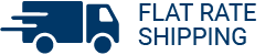 Flat rate shipping icon